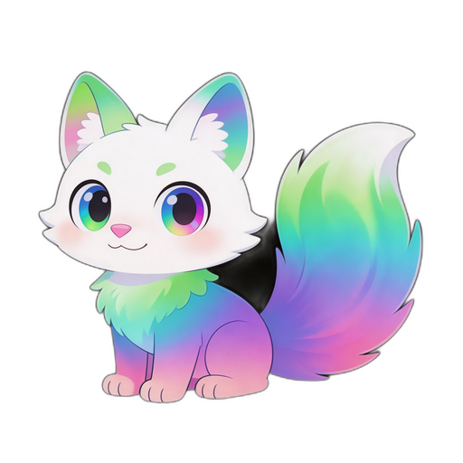 Aurorafox, an Aurora Arctic Fox