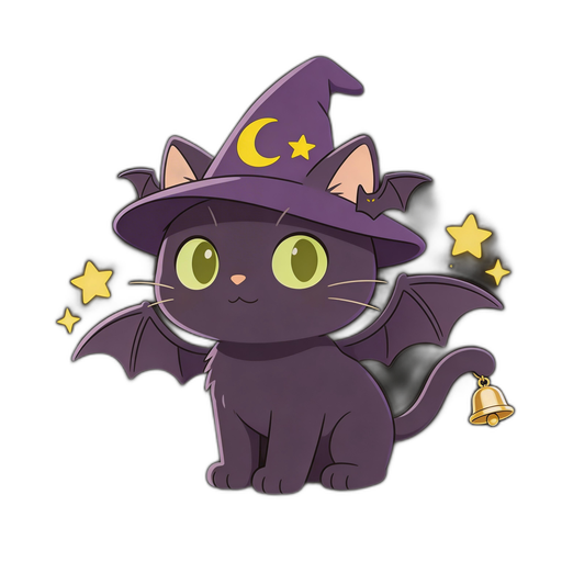 Batbell, a Witch Cat-Bat