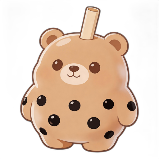 Bobaboy, a Bubble Tea Bear