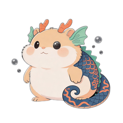 Coralwave, a Sea Dragon-Hamster