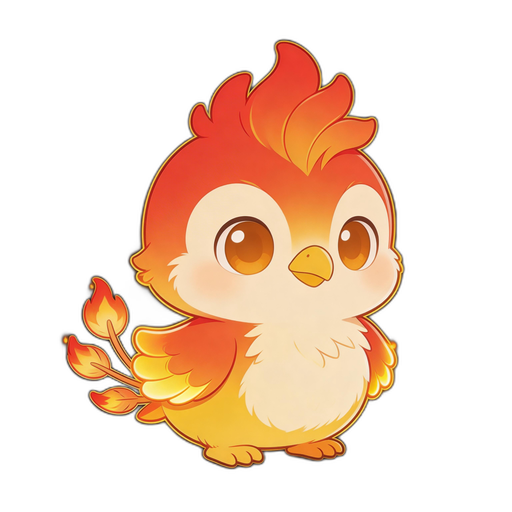 Emberchick, a Baby Phoenix