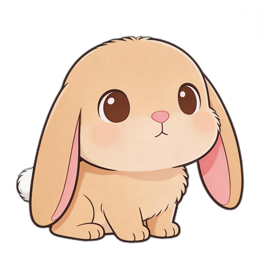 Lopsy, a Holland Lop Rabbit