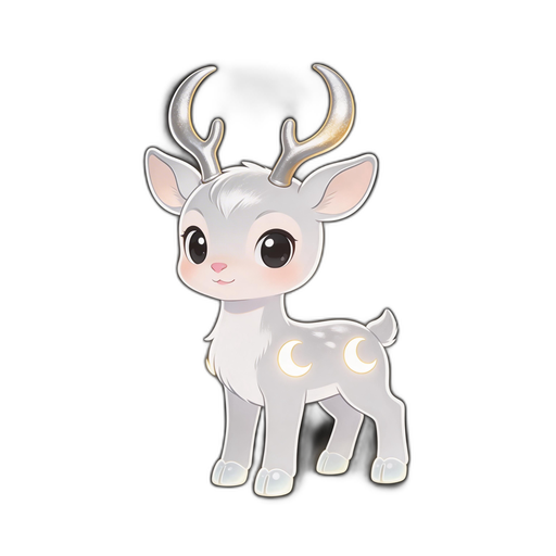 Lunafawn, a Moon Deer