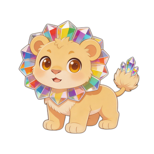 Prismcub, a Prism Lion Cub