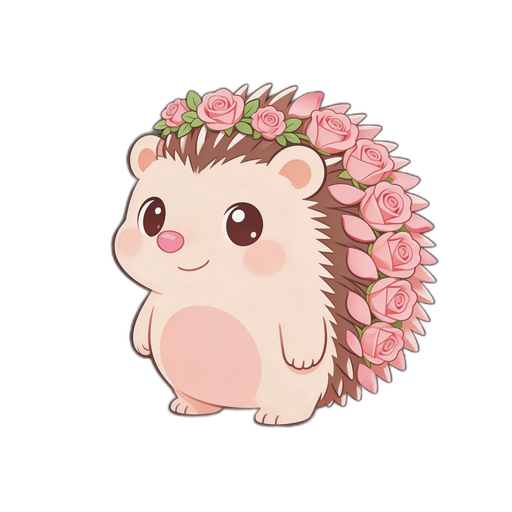 Roseprick, a Rose Hedgehog