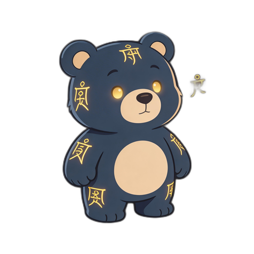 Runestone, an Ancient Rune Bear